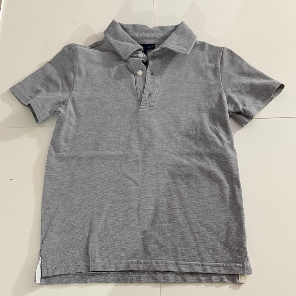 Janie and Jack  Gray Polo Shirt for Kids